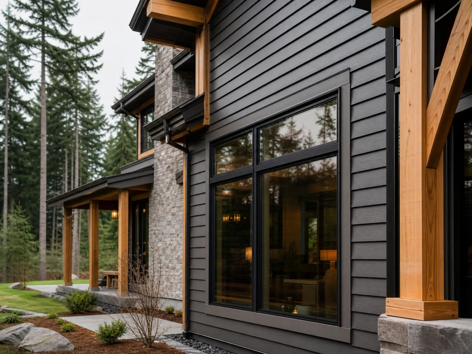 Durable siding installation suited to Pacific Northwest exposure