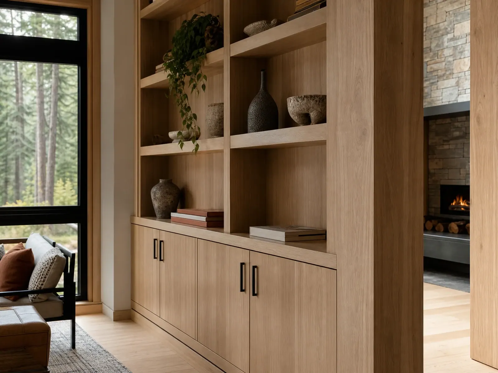 Custom kitchen cabinetry and detailed millwork