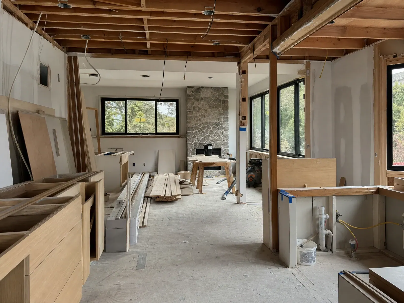 Residential design idea 01, construction process image