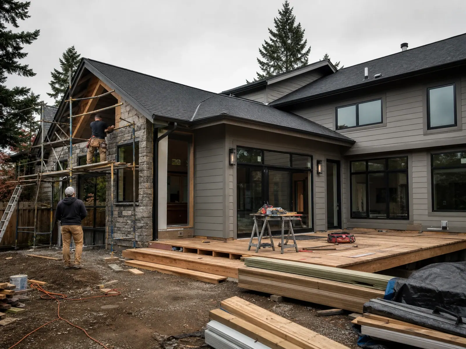 Residential design idea 08, construction process image