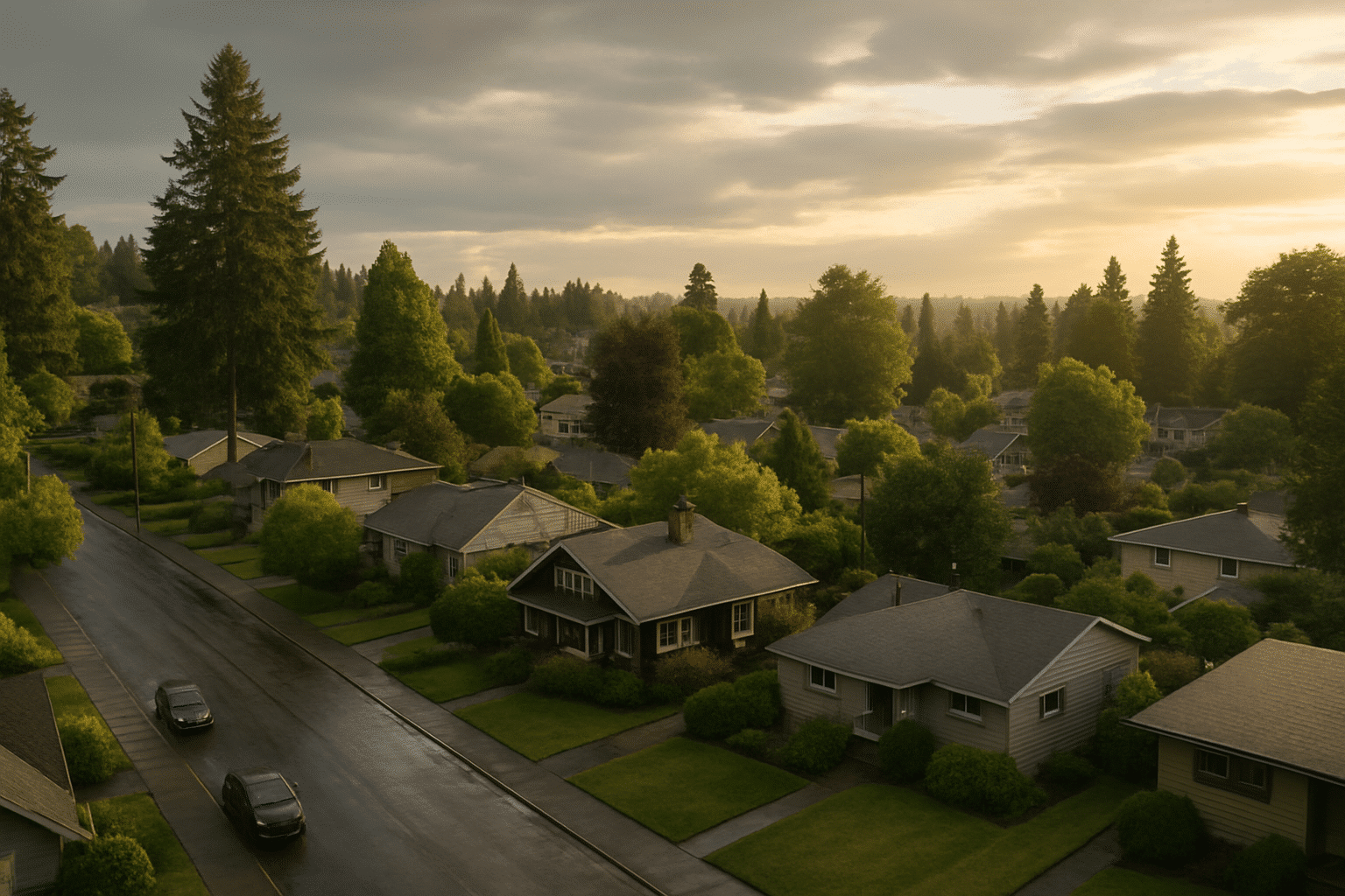 Evokes the Greater Seattle and King County service area, grounding the geographic scope of the contractor's coverage.