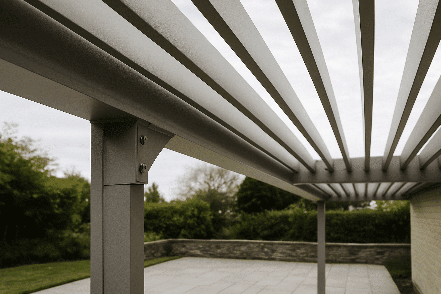 Communicating installation standards is best shown through a quality-focused detail of the finished structure's precisio