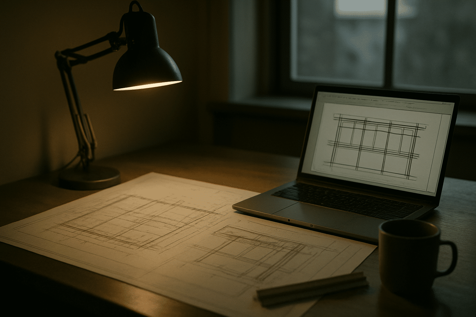The section covers the progression from structural configuration to a permit-ready drawing set, making a drafting/CAD wo