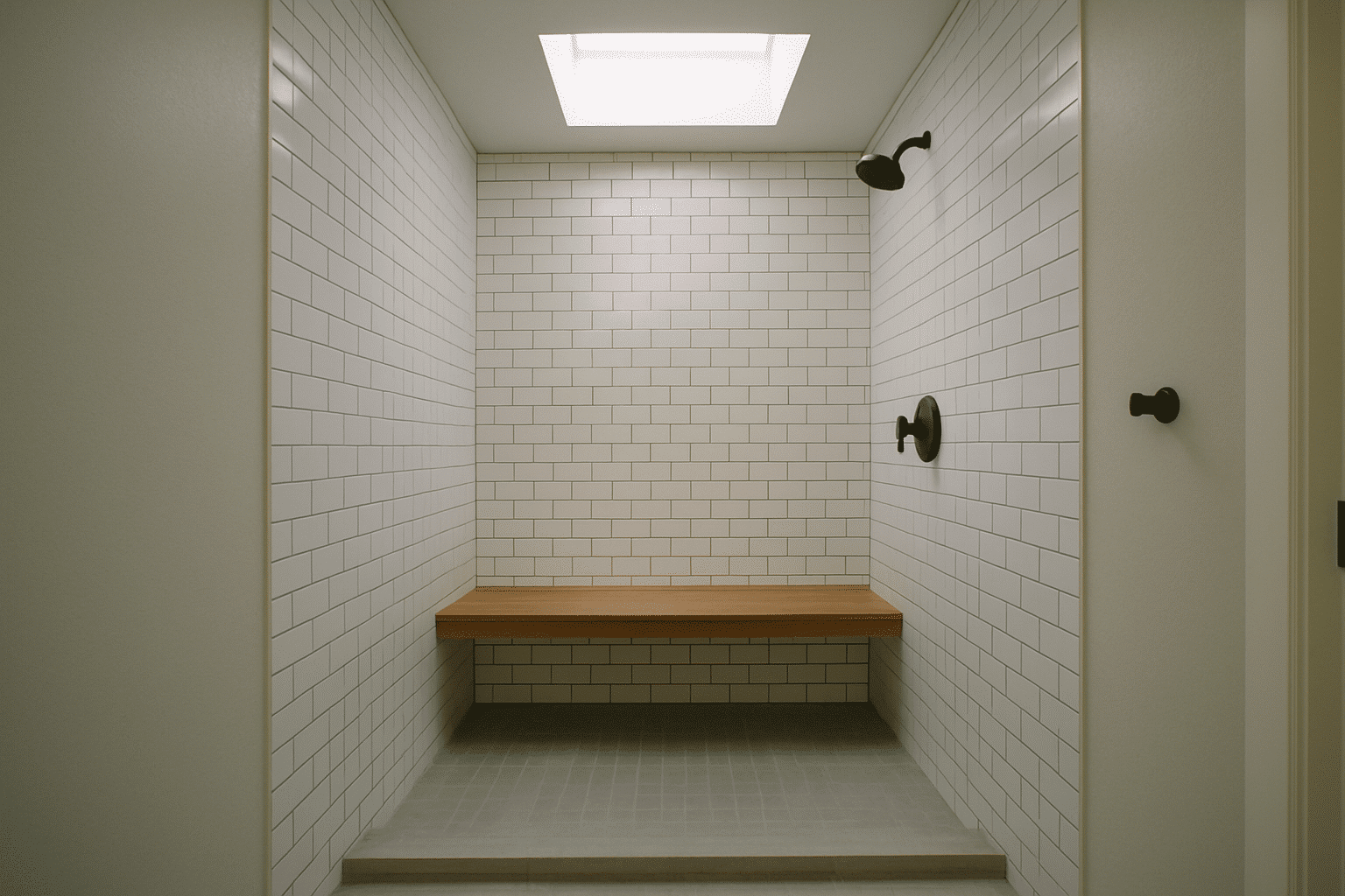 This section describes the full scope of deliverables, so showing multiple custom features - steam shower, heated floo