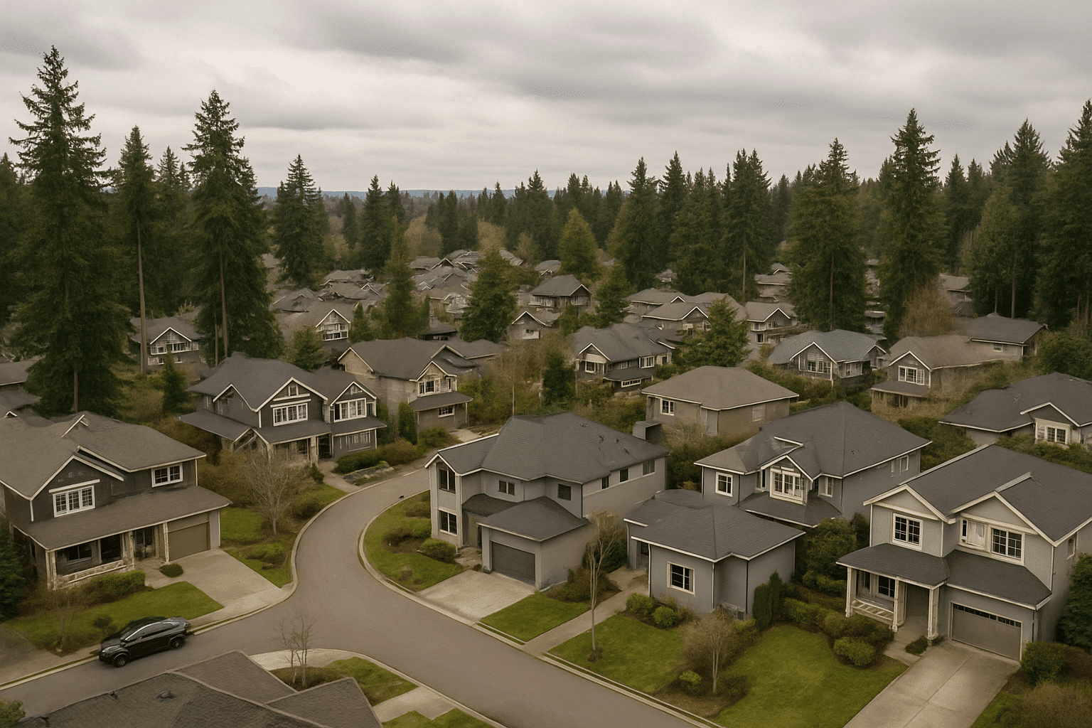 Represents the geographic service area across the Eastside and Seattle without documenting any specific project, visuall