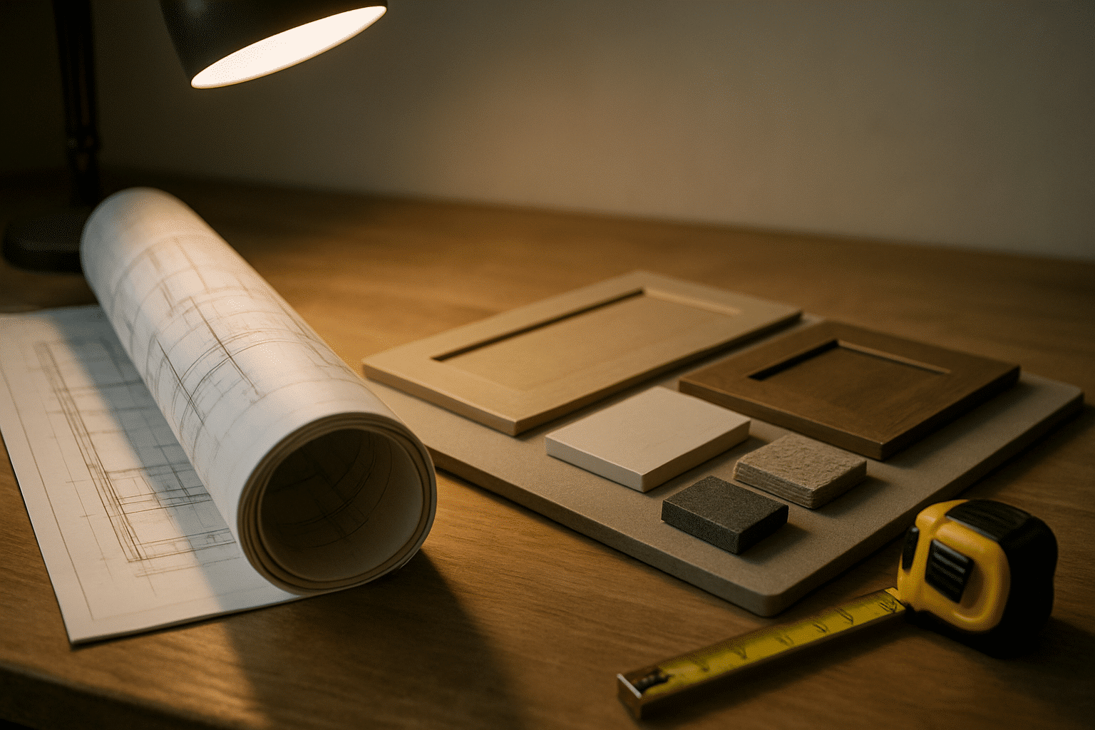 The section covers the full scope of deliverables, so a planning-and-materials tableau illustrates the coordinated desig