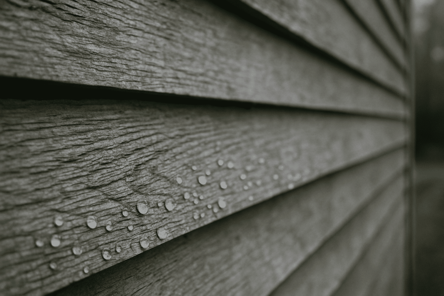 Directly illustrates what Seattle's climate physically does to building materials, giving the section a concrete, tactil